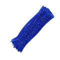 Hot sale 30cm colorful Glitter twisted chenille stem tinsel pipe cleaner for art